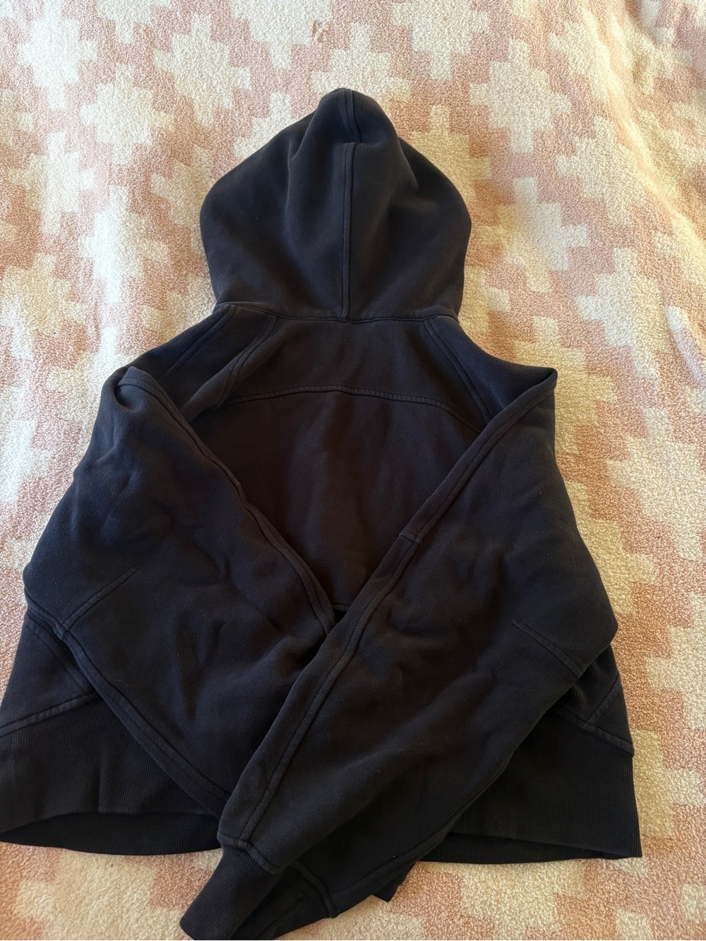 Lululemon Oversized Black Scuba Hoodie - Picture 4 of 5